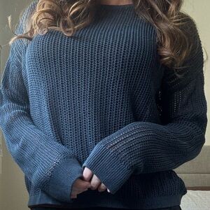 Women's Navy Sweater